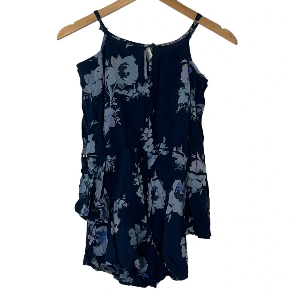The Children’s Place | Rayon floral long sleeve cold shoulder short romp…